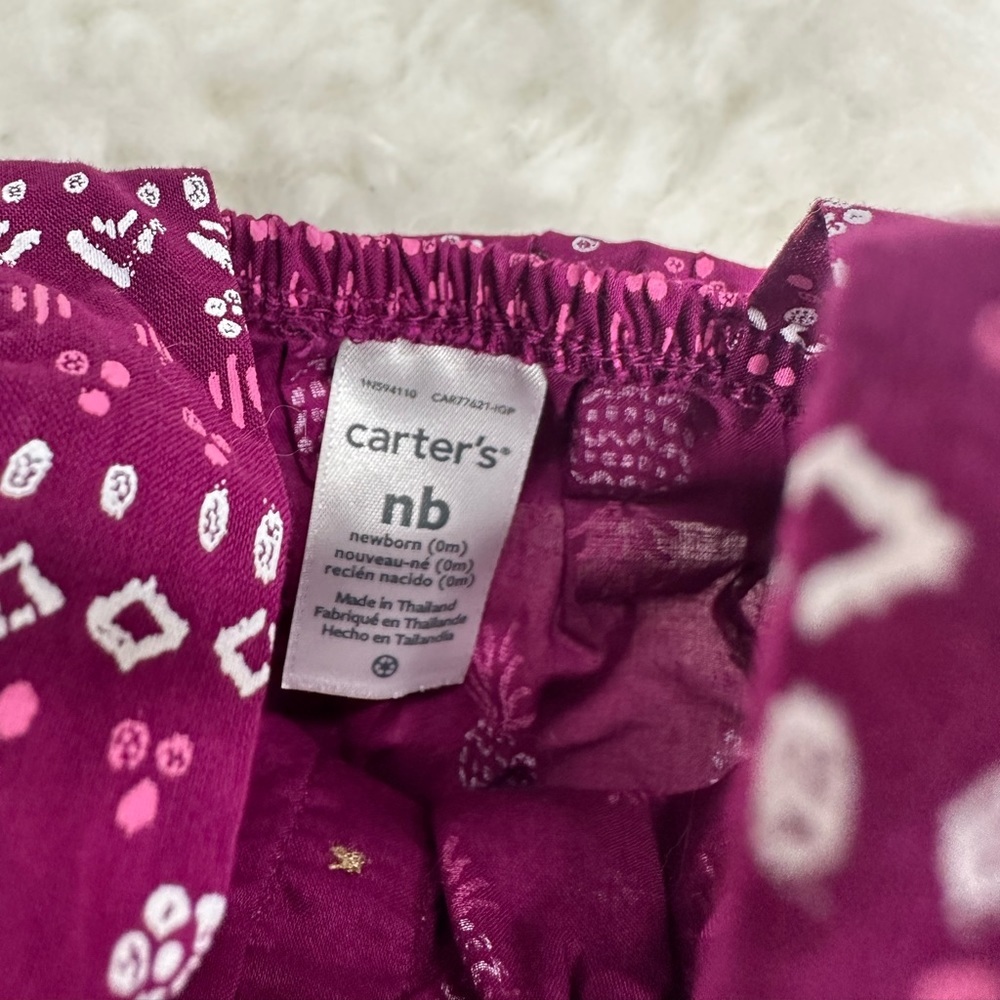 Carter’s Baby Girl Boho Romper - Picture 5 of 6
